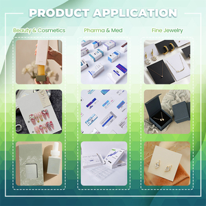 Boîte en papier en gros avec impression, boîte cosmétique avec logo holographique et poignée - Product Image 5