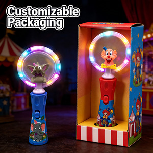 Varita Giratoria LED con Forma <span class=keywords><strong>de</strong></span> Elefante <span class=keywords><strong>de</strong></span> Circo, Varita Luminosa con Temática <span class=keywords><strong>de</strong></span> Circo para Fiestas <span class=keywords><strong>de</strong></span> Carnaval - Product Image 6