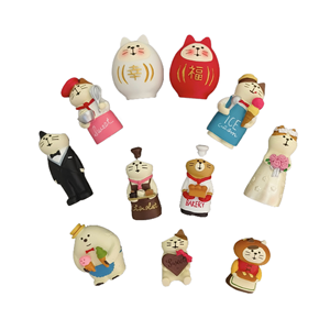 Buena calidad Qingheng japonés nevera pegatina comestibles lindo pan cafetería decoración regalo miniatura resina colgante - Product Image 1