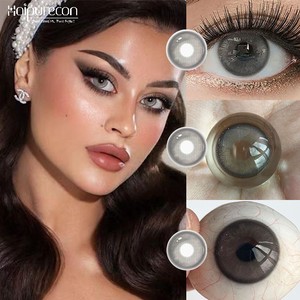 Lentes de contacto suaves coreanas Haipurecon en hermosos <span class=keywords><strong>colores</strong></span> Maquillaje de ojos grandes naturales Suministro al por mayor - Product Image 5