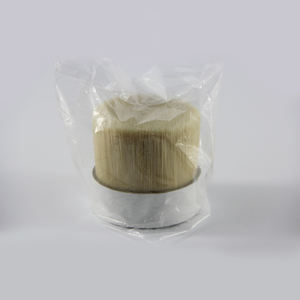 Mini Oco Sólido Cônico Pet Monofilamento Cerdas Sintéticas Porco Misturado Fibra Monofilamento Cerdas Para Escovas De Tinta De Parede De Madeira - Product Image 5