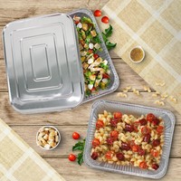 Fabricants de boîtes en papier d'aluminium jetables vente directe assiette de poisson épaissie ovale buffet de plaques en feuille d'aluminium