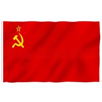 Drapeau National personnalisé de l'URSS Activités de plein air/décoration intérieure90 * 150cm 3 * 5FTL Drapeau en polyester de haute qualité