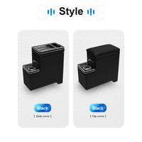 Boîte de rangement intérieure durable pour voiture OEM, boîte d'accoudoir multifonctionnelle avec port de charge pour taxi hybride Toyota de Hong Kong