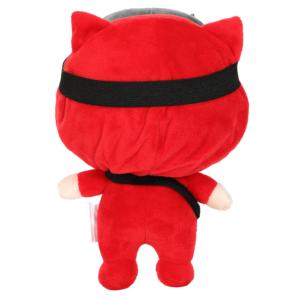 Peluche en tissu doux personnalisée, motif dessin animé, uniforme rouge, thème circulation, pour cadeau souvenir, mascotte mignonne - Product Image 2