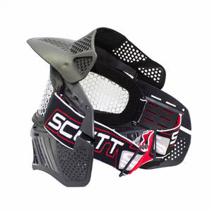 Equipo de protección facial completo ajustable para tiro con arco CS Máscara de equipo de arco de malla de alambre - Product Image 4