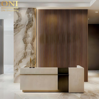 ONI Shopfitting Kiosque moderne Conceptions de café Meuble de comptoir personnalisé Présentoir de comptoir de bar Vitrines de vente pour centre commercial moderne