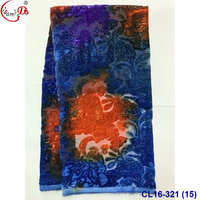 2024Nouvelle Arrivée Multicolore Dessiné À La Main Métallique Jacquard Dirac Somali Velours Nylon Tissu pour Saris et Robes De Mariée