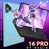 Nuevo Modelo de Tablet PC Transfronteriza, Venta al por Mayor de Fábrica, Pantalla Grande de 10.1 Pulgadas, 5G Quad Core, 12+512, Uso Comercial, 12 Unidades, Envío Directo