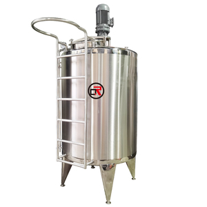 Cuve de mélange en acier inoxydable à faible viscosité pour matériaux chimiques, type ancre, avec agitateur à grattoir pour murs raclés - Product Image 3