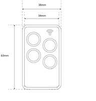 Control Remoto y Receptores WS para Barrera de Estacionamiento Automática