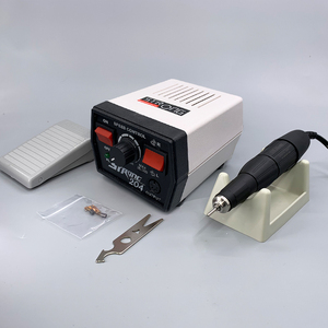 Micromoteur professionnel portable pour ongles STRONG 204 102L, pièce à main brossée - Product Image 1