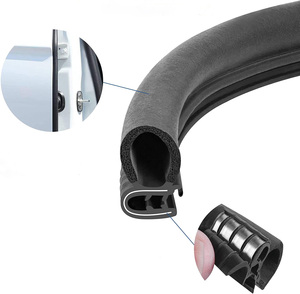 Pelindung tepi pintu mobil, Strip karet penyegel pelindung pintu mobil kualitas tinggi Performa bagus - Product Image 5