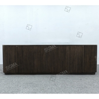 Nouvelle Arrivée - Meuble de Rangement Multifonctionnel en Bois Massif, Design Tendance, Écologique, pour Salle à Manger, Salon, Cuisine, Buffet et Meuble TV