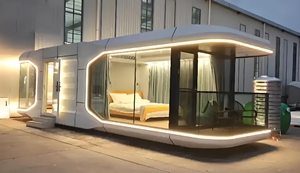 Maisons conteneurs en acier de 40 pieds, résistantes au feu et imperméables, espaces préfabriqués pour sites touristiques, écoles, hôpitaux, entrepôts - Product Image 6