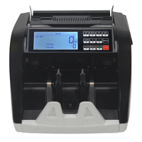 Compteur de billets de banque XD-6800 UV MG DD IR, grand écran, Irak, Pakistan, machine à compter les billets de banque