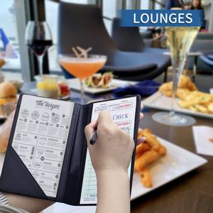 Llikexin Carnet de commandes personnalisé coloré 1 pli pour hôtel et restaurant avec 15 lignes de papier pour factures - Product Image 6