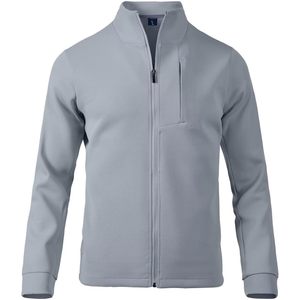 Custom Zengjo <b>Men's</b> Full-Zip Knitted Track Jacket <b>Fleece</b> Windproof Stand Collar Athletic Sweatshirt Mock Neck Sport Coat - Product Image 6