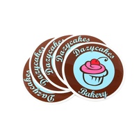 Label Stiker Perekat Label Cd Kertas Glossy Pribadi Cetak Kustom Grosir
