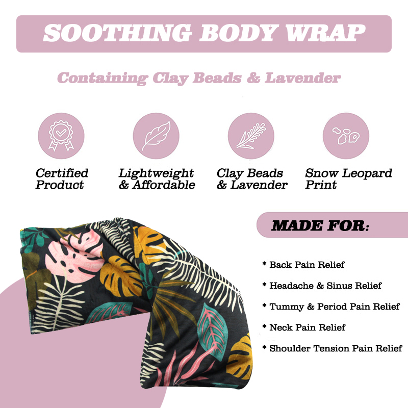 natural wheat bag heat pack microwavable and winter warm rubber hot water bag with cover