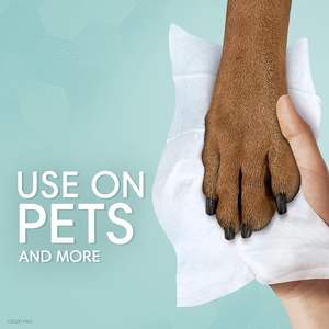 Lingettes multi-usages 100% naturelles pour peaux sensibles, parfum pluie botanique, 56 lingettes, paquet à ouverture facile, soins de la peau - Product Image 4