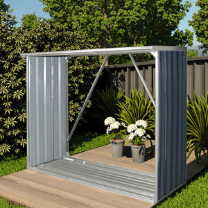 Cobertizo de almacenamiento de leña cobertizo de leña de cobertizo de <span class=keywords><strong>metal</strong></span> popular de los - Product Image 1