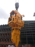 Type de grue électrique RT-60A marteau vibratoire de pile avec le moteur pour l'installation de pile de feuille