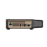 Encodeur 5G Bonding SRT RTMP H.265/H.264 AAC pour diffusion en direct extérieure sur 4 plateformes avec défilement à distance et agrégation d'images de fond