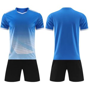 Jersey Sepak Bola yang Dapat Dikustomisasi, Kaos Sepak Bola Bergaris, Seragam Sepak Bola, Jersey Sepak Bola Grosir, Jersey Sepak Bola Polos - Product Image 5