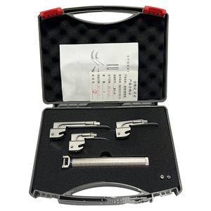 Laryngoscope <span class=keywords><strong>prix</strong></span> par ensemble | Laryngoscope adulte et pédiatrique à fibre optique à poignée flexible avec différentes lames au choix - Product Image 5