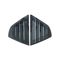 Welta Réducteur de reflets latéraux ABS pour vitre arrière, persiennes, accessoires de modification extérieure pour Toyota Camry 2018-2023