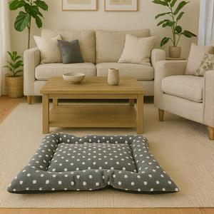 Tapis pour chien et chat Yommy, style lit de bébé, motif à pois, lit pour animaux de compagnie - Product Image 4