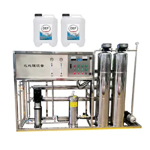 Otomatik araçlar dizel egzoz sıvı üre sıvı adblue DEF üretim hattı ticaret üretim tesisi soğutucu yapma makinesi