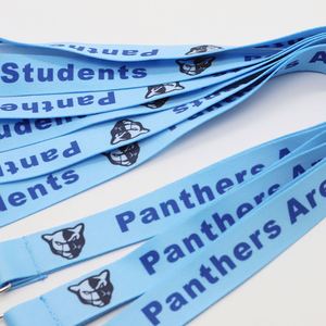 Cordones de identificación personalizados de poliéster duradero para comunidades escolares, cuerpos estudiantiles y eventos temáticos de panteras - Product Image 4