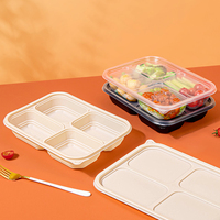 Récipient en plastique Emballage alimentaire Cuisine Récipient alimentaire en plastique Boîte de restaurant à emporter Récipient alimentaire