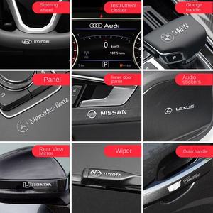 Calcomanías Creativas 3D de Aluminio para Emblemas de Automóviles y Pegatinas Personalizadas para Parabrisas, Consola Central, Ventana y Puerta - Product Image 2