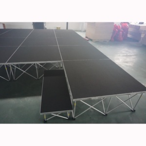 Escenario portátil modular telescópico de aluminio para ceremonias y eventos - Product Image 5