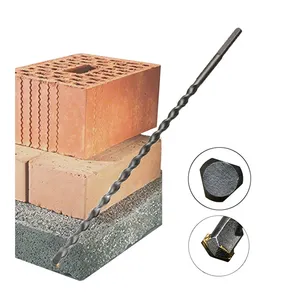 12 x340mm Long Masonry Drill Bit Tungsten Carbide Tipped Concrete Drilling Bits For Hardened Steel Power Tool Accessories