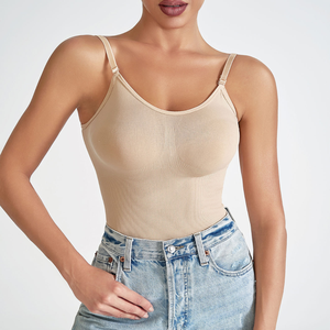 समायोज्य पट्टियों के साथ वक्र को बढ़ाने के साथ वक्र में शरीर को बढ़ाने के लिए फिट लिफ्ट लिफ्ट स्लाइम कमर निर्दोष अदृश्य पोशाक - Product Image 3