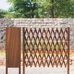 Clôture temporaire pour <span class=keywords><strong>potager</strong></span> de cour extérieure 1,8 m, cadre en <span class=keywords><strong>bois</strong></span> traité thermiquement, haute intimité, couleurs variées, facile à assembler pour - Product Image 2
