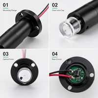Module laser vert ZhonNa 13x40mm pour alignement industriel, équipement laser pour machines commerciales, composants, pièces, accessoires, kit