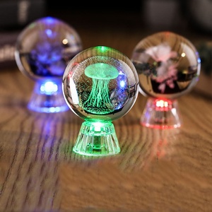 Nueva <span class=keywords><strong>Bola</strong></span> <span class=keywords><strong>de</strong></span> Cristal Luminosa Creativa con los Doce Signos del Zodiaco Grabados, Adorno Decorativo para el Hogar, para <span class=keywords><strong>Cumpleaños</strong></span>/Graduación - Product Image 1