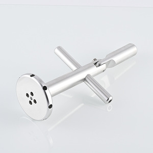 Support métallique en acier usiné sur mesure, pièce non standard 002571, précision de finition 0.1, rugosité - Product Image 1