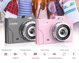 Newest 1080P 2.8 inches Portable Custom Color <b>Digital</b> Camera LCD Screen Ccd <b>Digital</b> <b>Cameras</b> for Photography Children sports - Product Image 6