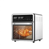 Friteuse à air moderne en acier inoxydable R.5152, 12 L, 1800 W, contrôle tactile, surface antiadhésive, chaleur express 360°
