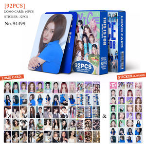 Nouvelles cartes Lomo double face Kpop TWICE, marchandises de groupe, autocollants pour scrapbooking DIY, collection d'idoles, cartes décoratives haute définition - Product Image 5