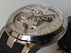 นาฬิกากลไกจักรกลของผู้ชาย3D Tourbillon หน้าปัดสามมิตินาฬิกาแฟชั่น KOI เหมือน<span class=keywords><strong>ปลา</strong></span>ในนาฬิกาน้ำ - Product Image 5