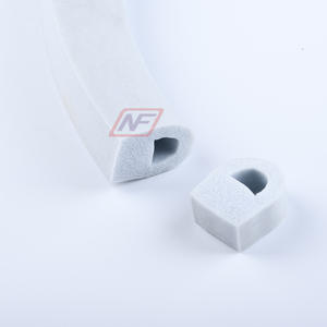 दक्षिणी रबर और प्लास्टिक सिलिकॉन फोम पट्टी, उच्च तापमान प्रतिरोधी बाहर रबर फोम पट्टी, वाटरप्रूफ स्पंज पट्टी, वाटरप्रूफ स्पंज पट्टी - Product Image 3