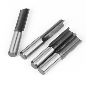 Fresa recta para ranurar madera con vástago de 1/2 pulgada y extensión de 40 mm, herramienta de carpintería - Product Image 2