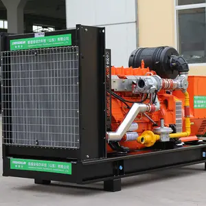 Industrial Standby Efficient Energy Saving Natural Gas Turbine Generator